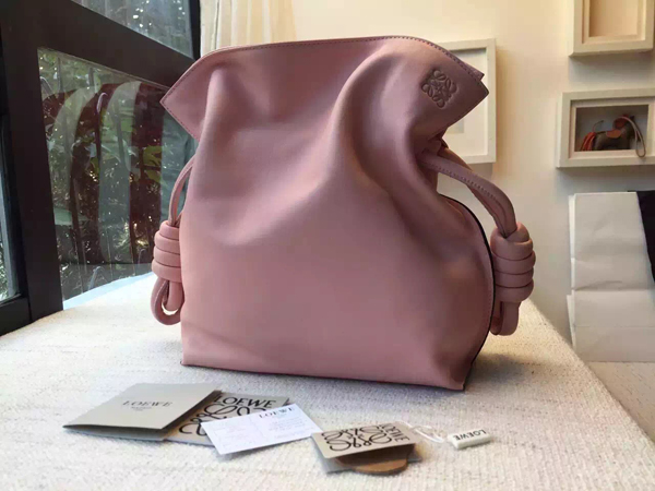2016春夏【LOEWE】ロエベスーパーコピー フラメンコ Knot small bag アッシュ 334.87.K63