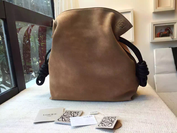 2016秋冬【LOEWE】ロエベスーパーコピー FlamencoフラメンコKnot Small Gold 黒 334.61.K63