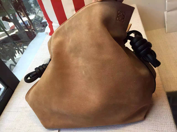 2016秋冬【LOEWE】ロエベスーパーコピー FlamencoフラメンコKnot Small Gold 黒 334.61.K63