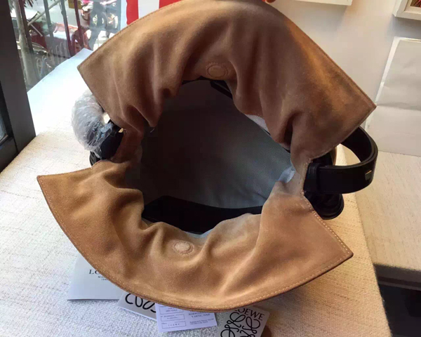 2016秋冬【LOEWE】ロエベスーパーコピー FlamencoフラメンコKnot Small Gold 黒 334.61.K63