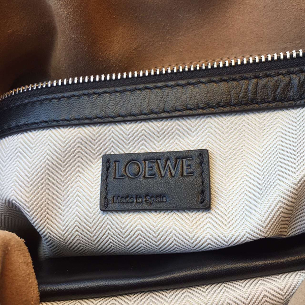 2016秋冬【LOEWE】ロエベスーパーコピー FlamencoフラメンコKnot Small Gold 黒 334.61.K63
