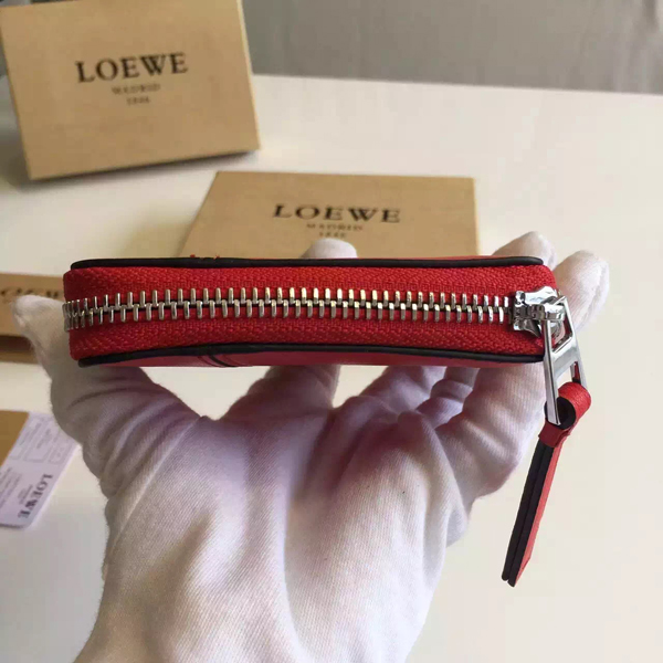 2016新作 ☆LOEWE☆PUZZLE ロエベスーパーコピー スモールウォレット Red