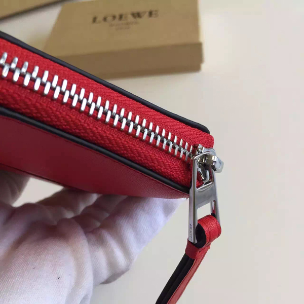 2016新作 ☆LOEWE☆PUZZLE ロエベスーパーコピー スモールウォレット Red