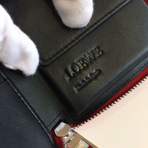 2016新作 ☆LOEWE☆PUZZLE ロエベスーパーコピー スモールウォレット Red