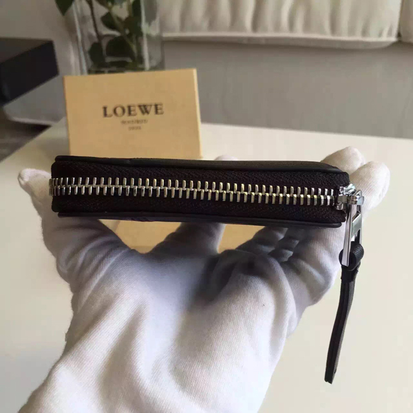 2016新作 ☆LOEWE☆PUZZLE ロエベスーパーコピー スモールウォレット Black★最新作★