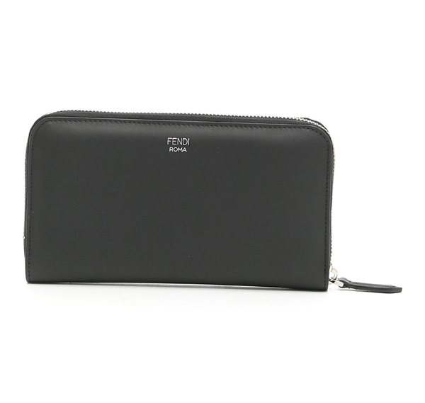 新作【フェンディスーパーコピー FENDI】BAG BUGS Zip Wallet Black