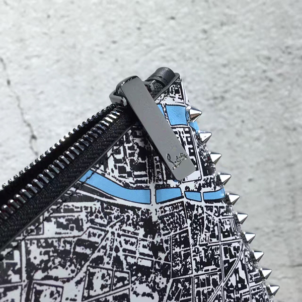 2016-17AW クリスチャン ルブタン コピー Christian Louboutin Peter Pouch クラッチバッグ Etain 1145048-0001-CM57