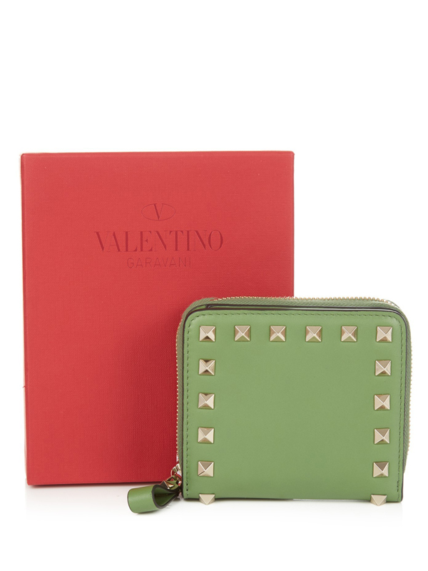 2016-17AW VALENTINO(ヴァレンティノスーパーコピー) 折り畳みコンパクトウォレット☆