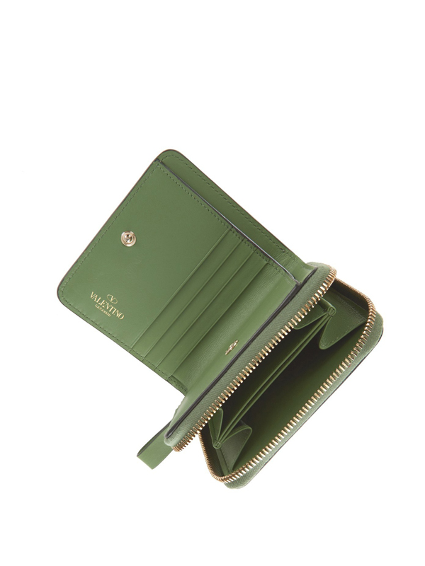 2016-17AW VALENTINO(ヴァレンティノスーパーコピー) 折り畳みコンパクトウォレット☆