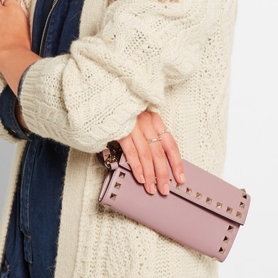 2016-17AW VALENTINO Rockstud コンチネンタルウォレット