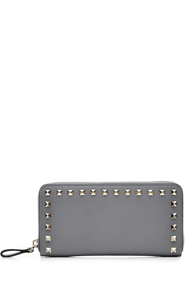 2017新作 ヴァレンティノスーパーコピー VALENTINO_ROCKSTUD レザー長財布