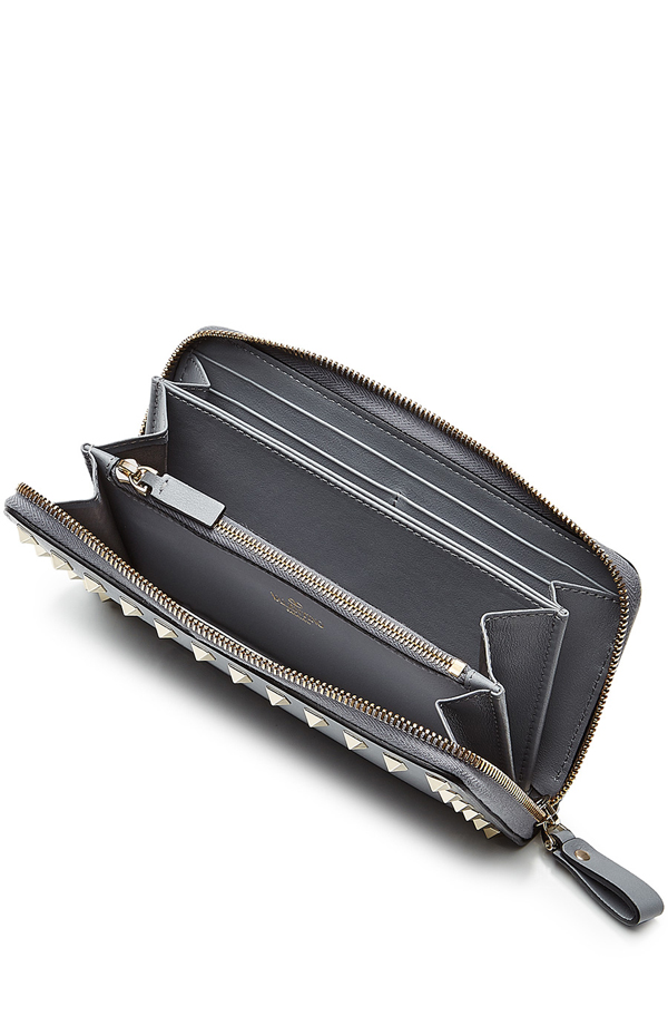 2017新作 ヴァレンティノスーパーコピー VALENTINO_ROCKSTUD レザー長財布