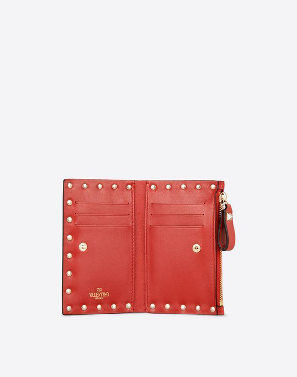 2017新作 ★VALENTINO★ヴァレンティノスーパーコピー ロックスタッズコイン＆カードケース LW2P0605BOL 0RO