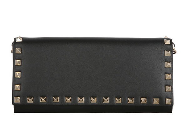 2017新作 ヴァレンティノスーパーコピー VALENTINO 16AW ROCKSTUD CHAIN WALLET