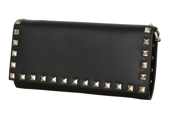 2017新作 ヴァレンティノスーパーコピー VALENTINO 16AW ROCKSTUD CHAIN WALLET