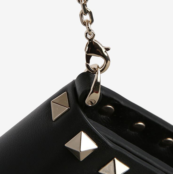 2017新作 ヴァレンティノスーパーコピー VALENTINO 16AW ROCKSTUD CHAIN WALLET
