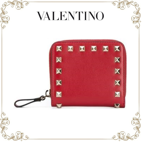 【大人気】17SS★ヴァレンティノスーパーコピー VALENTINO★Garavani ロックスタッズ 財布