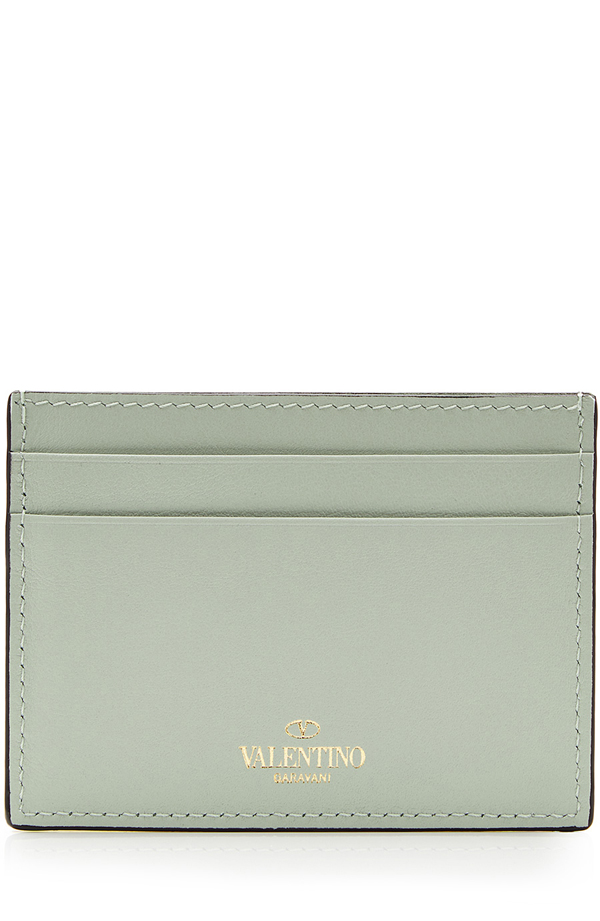 新作☆VALENTINO☆ヴァレンティノスーパーコピー ロックスタッズレザーカードケース