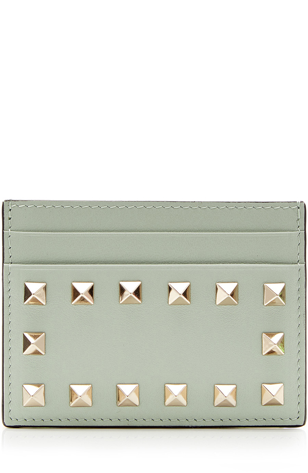 新作☆VALENTINO☆ヴァレンティノスーパーコピー ロックスタッズレザーカードケース