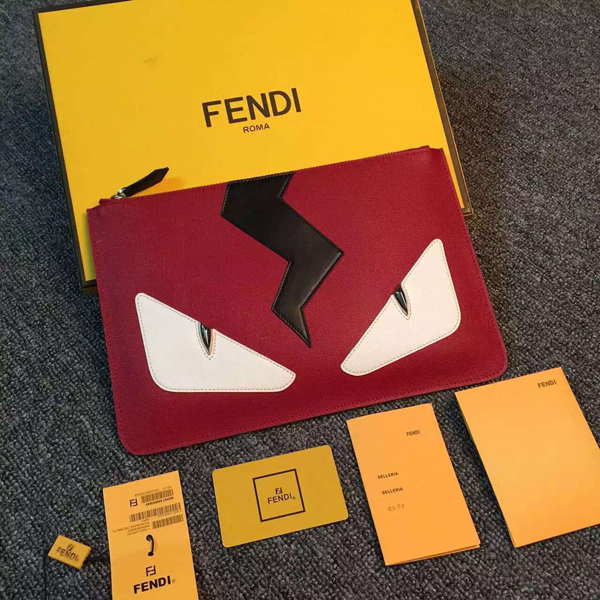 大人気！【フェンディクラッチスーパーコピー FENDI】キュートなモンスター BAGBUGS
