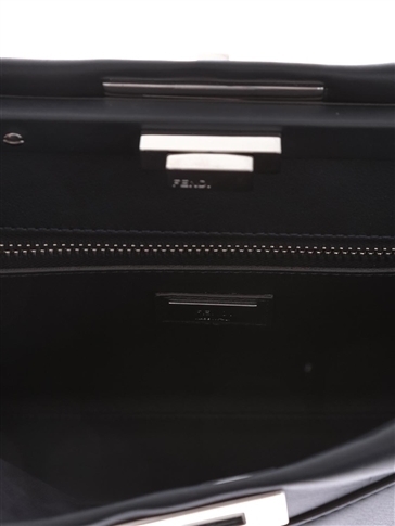 新作【フェンディスーパーコピー FENDI】フリル Wave Regular Peekaboo Black 8BN290I8MF06MR