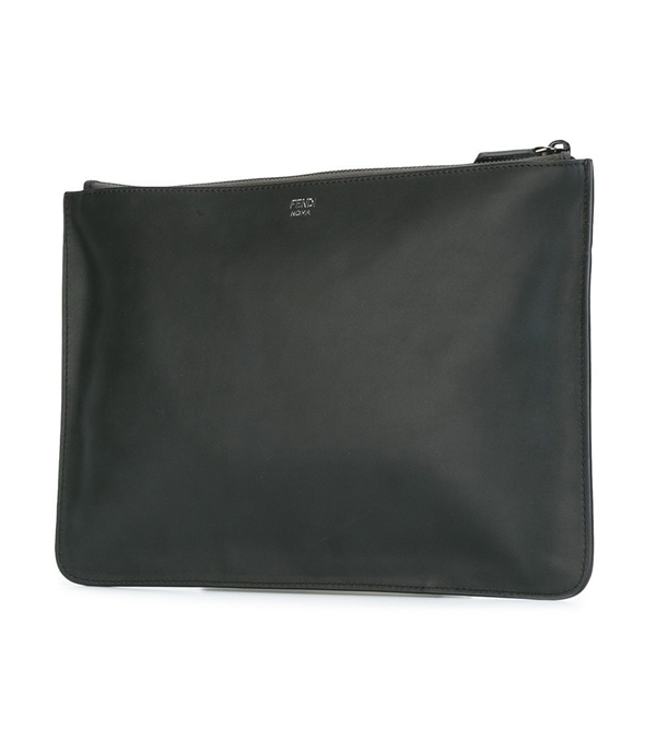 フェンディクラッチスーパーコピー FENDI ポーチ 7N0078 8FJ F06HQ 色:NERO+GRAPHITE+R.VBL