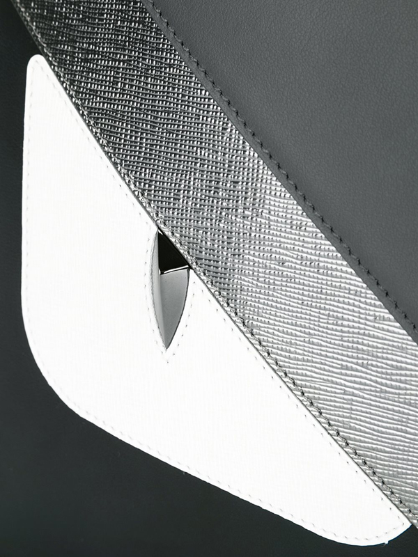 フェンディクラッチスーパーコピー FENDI ポーチ 7N0078 8FJ F06HQ 色:NERO+GRAPHITE+R.VBL