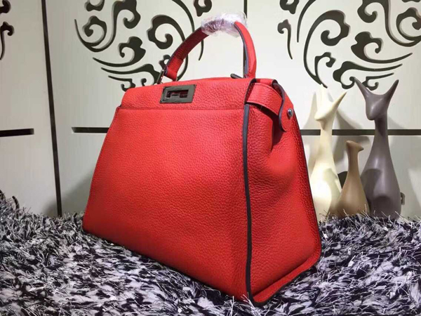 フェンディスーパーコピー FENDI ★人気 SELLERIA PEEKABOO レギュラーサイズ Red 8BN290Q0JF0N7A
