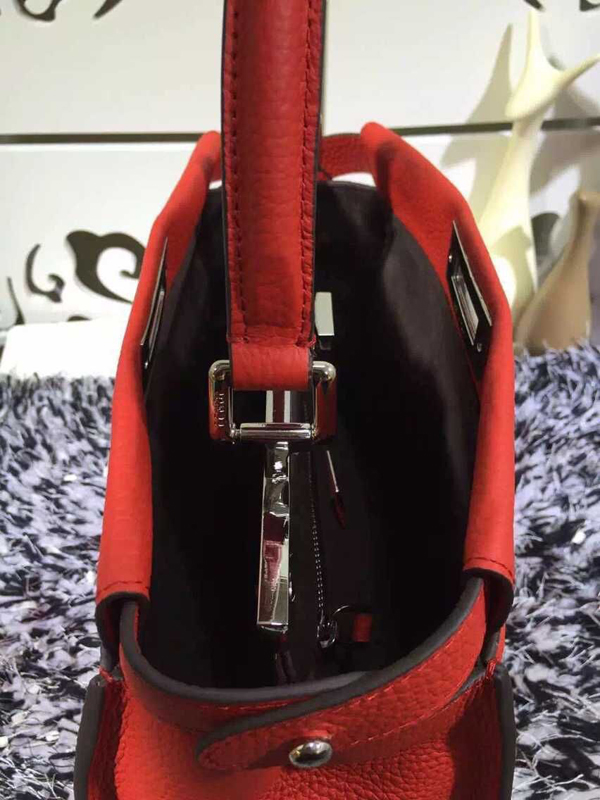 フェンディスーパーコピー FENDI ★人気 SELLERIA PEEKABOO レギュラーサイズ Red 8BN290Q0JF0N7A