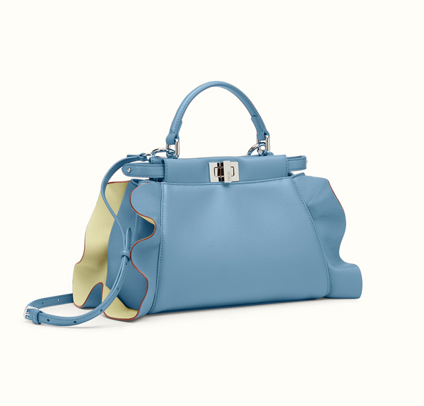 ☆フェンディスーパーコピー FENDI 秋冬最新作★MINI PEEKABOO★wave regular フリル エレガントウェーブミニピーカブー 8BN244I8PF06MY