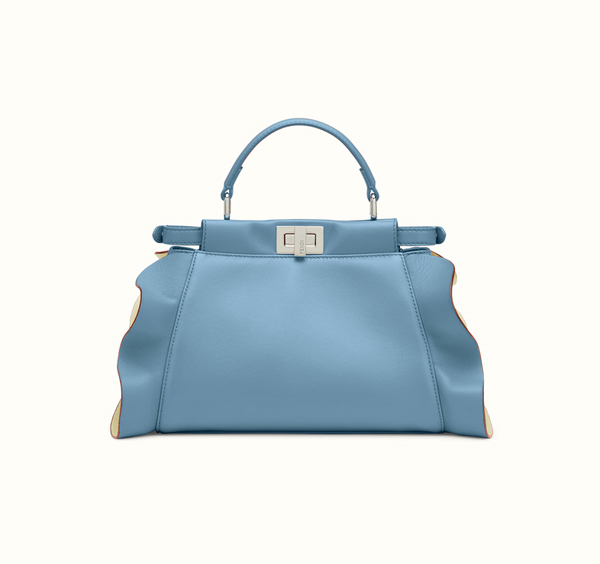 ☆フェンディスーパーコピー FENDI 秋冬最新作★MINI PEEKABOO★wave regular フリル エレガントウェーブミニピーカブー 8BN244I8PF06MY