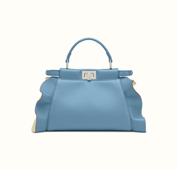☆フェンディスーパーコピー FENDI 秋冬最新作★MINI PEEKABOO★wave regular フリル エレガントウェーブミニピーカブー 8BN244I8PF06MY