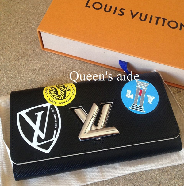 《超限定で希少争奪戦》2016秋冬新作 Louis Vuitton ルイヴィトンスーパーコピー ポルトフォイユツイスト　エピ　ブラック☆☆☆