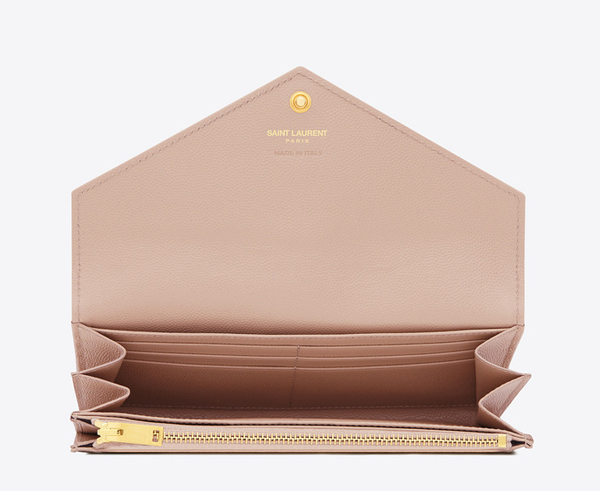 SAINT LAURENT☆サンローランスーパーコピー モノグラム フラップウォレットPink 372264BOW016920