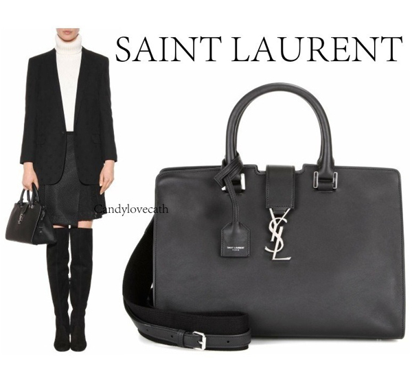 サンローランスーパーコピー ★ショルダーストラップ２本付★SAINT LAURENT スモールカバス 421869BJ59N1000