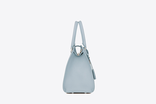 サンローランスーパーコピー ショルダーストラップ２本付 SAINT LAURENT ベイビーカバス 水色 421871BJ59N4962
