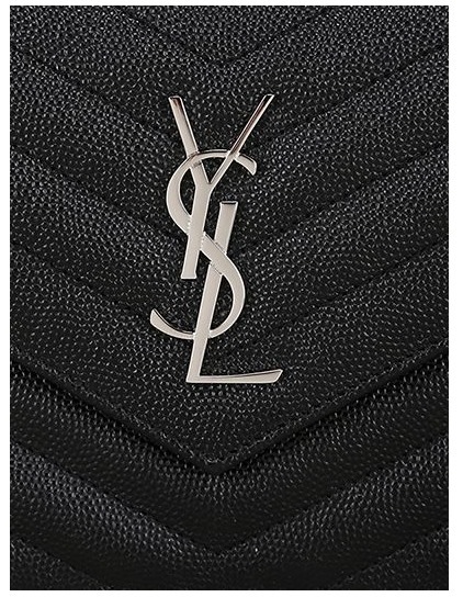 SAINT LAURENT サンローランスーパーコピー モノグラム キルト チェーン ショルダー BK