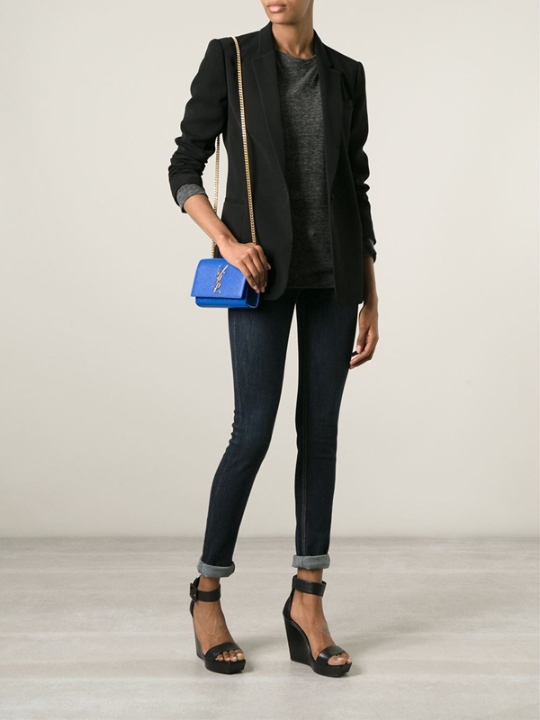 ★クラシック モノグラム★SAINT LAURENT サンローランスーパーコピー ショルダーバッグ 354121BOW0J4345
