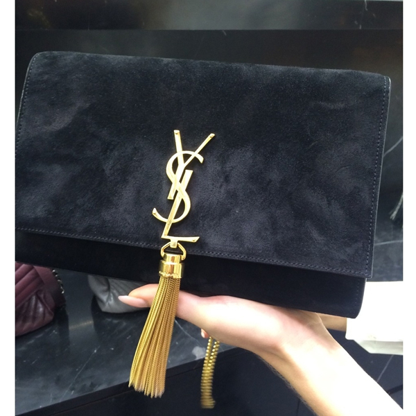Saint Laurent(サンローランスーパーコピー)スエードショルダー ◇GINGER掲載◇
