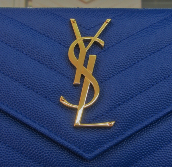 Saint Laurent☆サンローランスーパーコピー モノグラム コンチネンタル長財布 ロイヤルブルー 372268BOW011000