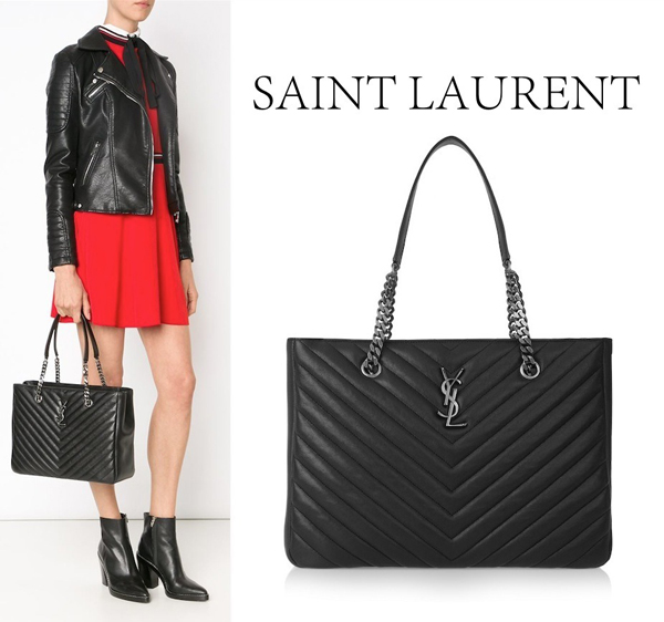 ☆Saint Laurent サンローランスーパーコピー【372087 BJ50J】Monogram Macho Baby Cabas