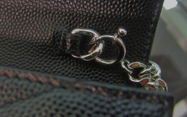 Saint Laurent お勧め★サンローランスーパーコピー モノグラム チェーンウォレット ブラック
