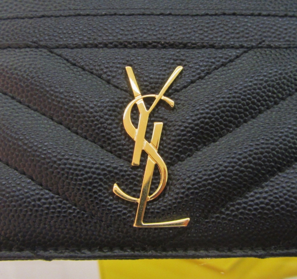 Saint Laurent サンローランスーパーコピー モノグラム カードケース★ブラック 370776 BOW0G