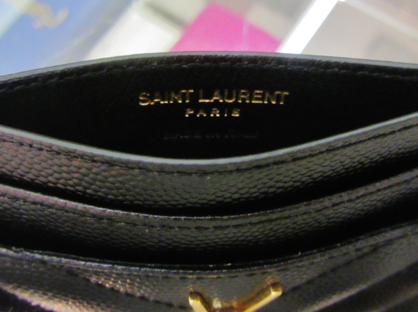 Saint Laurent サンローランスーパーコピー モノグラム カードケース★ブラック 370776 BOW0G