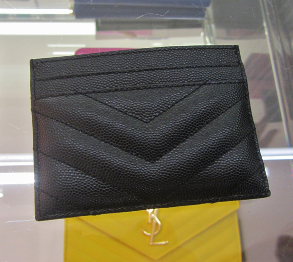 Saint Laurent サンローランスーパーコピー モノグラム カードケース★ブラック 370776 BOW0G