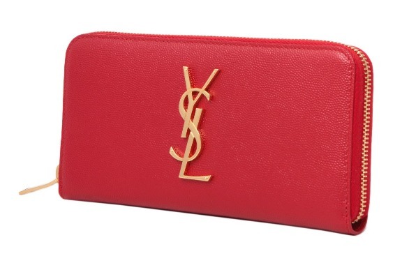【SAINT LAURENT】サンローランスーパーコピー モノグラムラウンドファスナー長財布