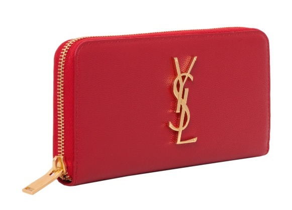 【SAINT LAURENT】サンローランスーパーコピー モノグラムラウンドファスナー長財布