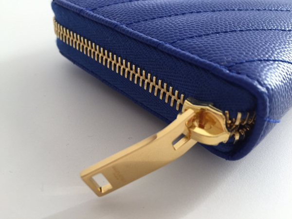 Saint Laurent サンローランスーパーコピー モノグラム フルジップ 長財布 ☆BLUE☆ 358094 BOW01 4331