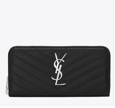 Saint Laurent サンローランスーパーコピーパリ 長財布 レザー 358094 BOW02 1000