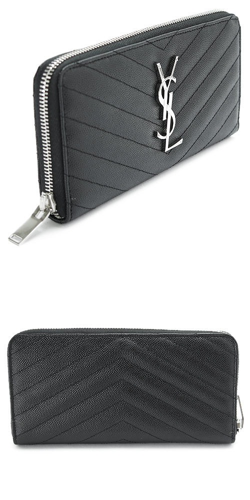 Saint Laurent サンローランスーパーコピーパリ 長財布 レザー 358094 BOW02 1000